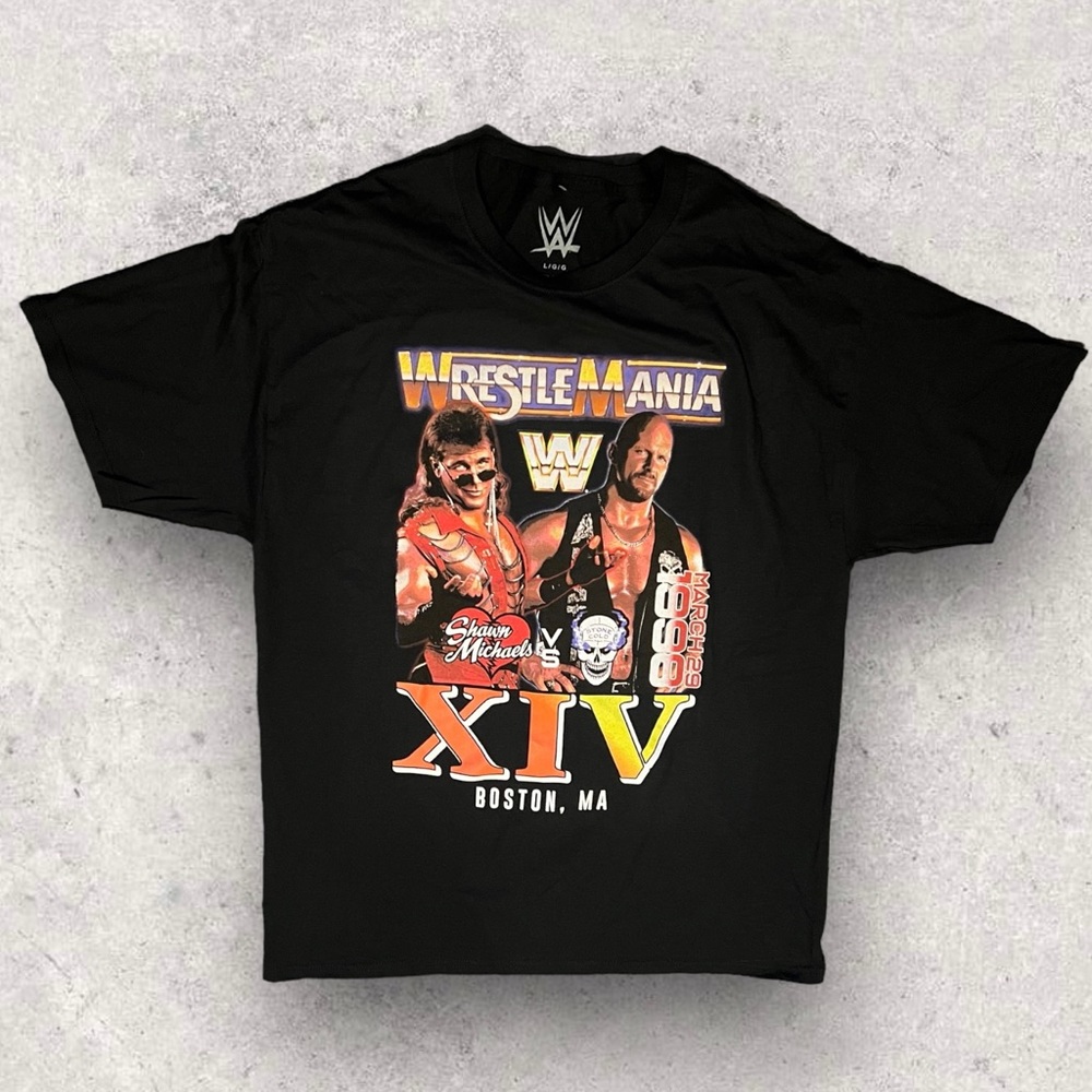 wrestlemania 1998 tshirt for men